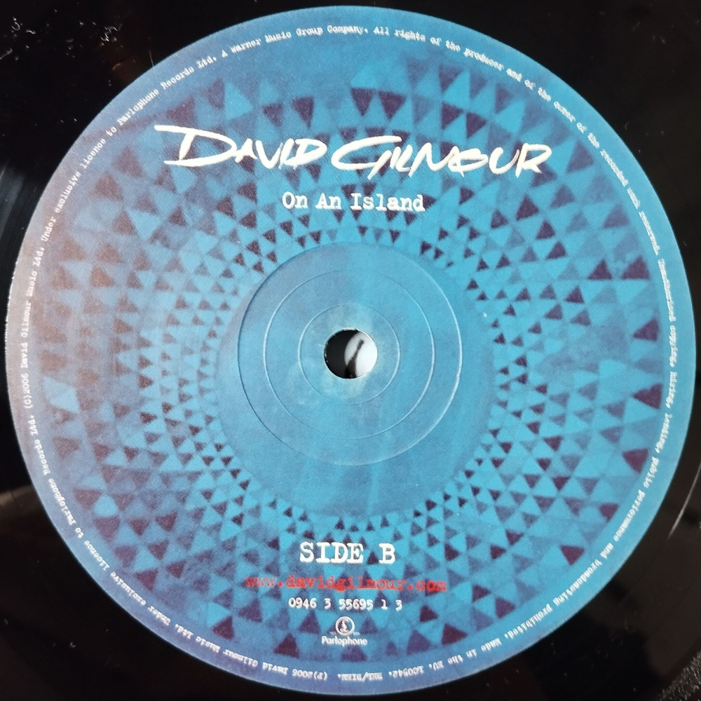 Винтажная виниловая пластинка LP David Gilmour On An Island (EU 2015)