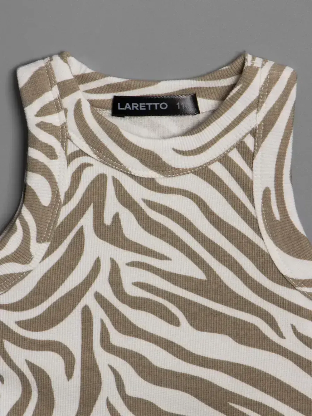 Летний кроп топ трикотажный детский