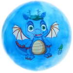 Мяч 22 см «Динозаврик» (60 гр.)