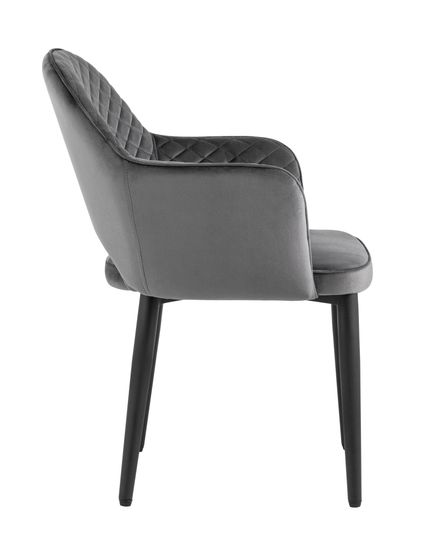 Стул Венера диамант NEW, велюр серый NP (набор 2 шт)