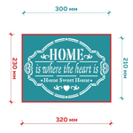 Клеевой трафарет-надпись 002