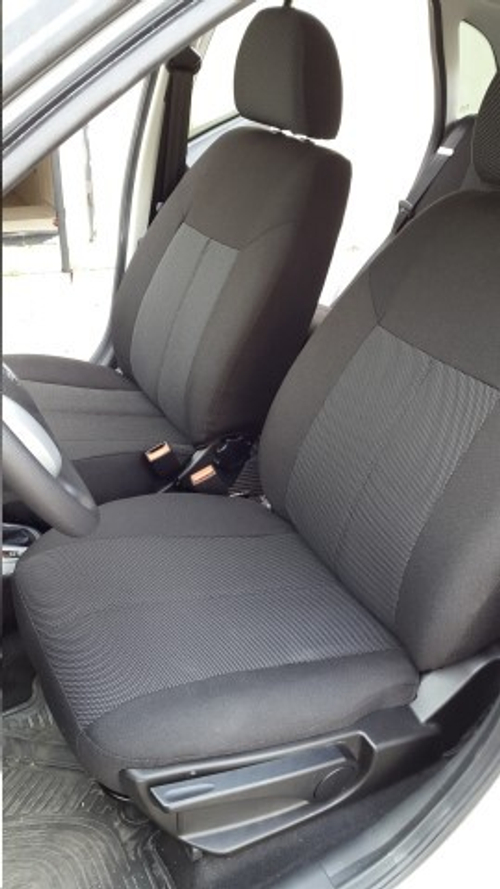 Чехлы на сиденье /УАЗ-3163 Патриот/ с 2015 г. Жаккард серый (разд. задн. спинка) без подлокот. (TREND NEW)