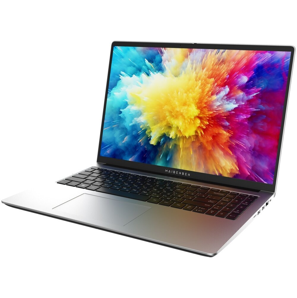 Ноутбук Maibenben M653 (M6531SB0LSRE0) 16" FHD IPS/R3-5400U/8Gb/512Gb SSD/UMA/Linux/Silver