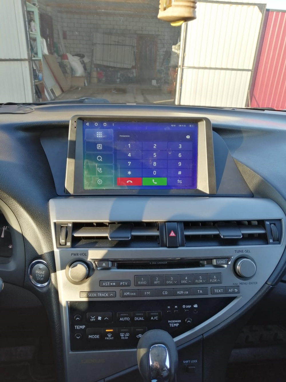 Магнитола для Lexus RX270, RX350 AL10 2009-2013 (ШГУ монохром, джойстик в комплекте, рамка тип 2) - Teyes CC4L монитор 9" IPS на Android 14, Snapdragon 662, CarPlay, 4G SIM-слот