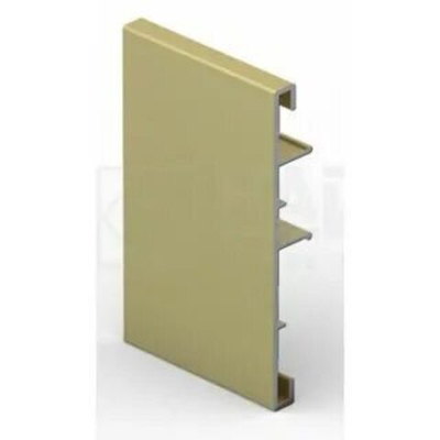 Фальшпанель 100 (пристенная) для подвесной системы 5400 мм Матовое золото