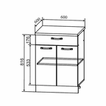 Лофт Бетон светлый С1ЯШ 600