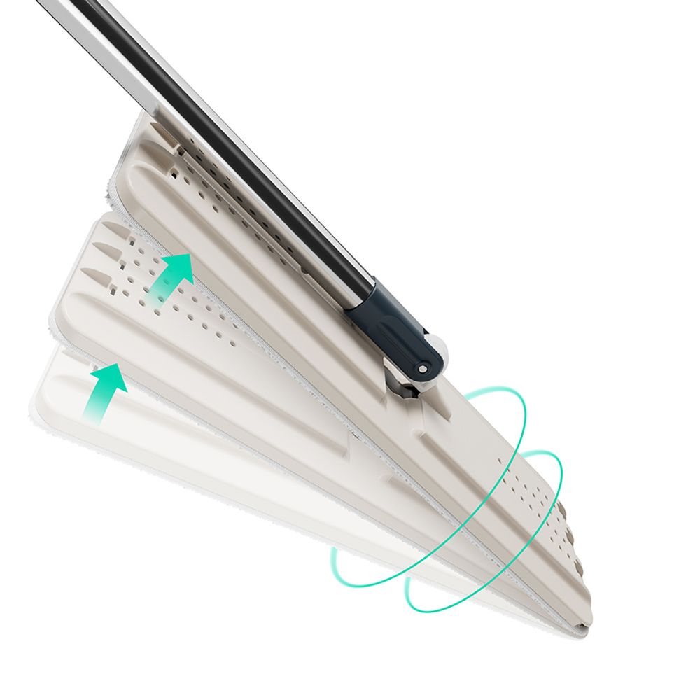 Швабра с отжимом и ведром Cleanup, 7 л.