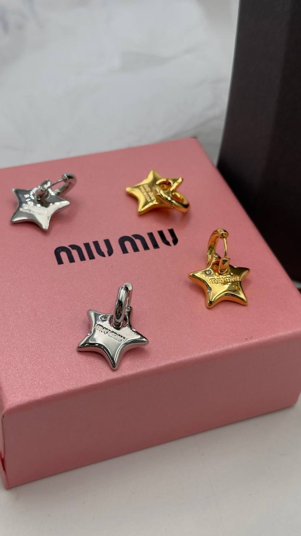 Серьги MIU MIU