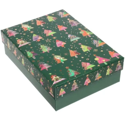 Коробка подарочная «Зимний вихрь» 22*16*6.5 см