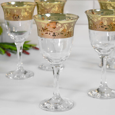 Набор бокалов для вина 6шт 240мл "Эрмитаж"