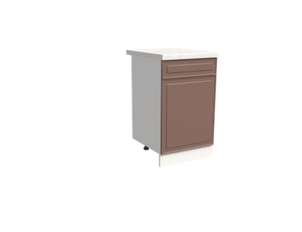 Кухня Модуль ШН1Я 500 Ликата / Пудрово-розовый