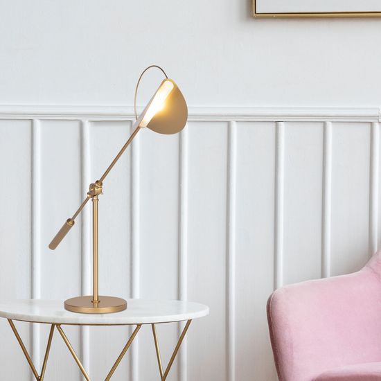 01140/1 / настольный светильник / золото