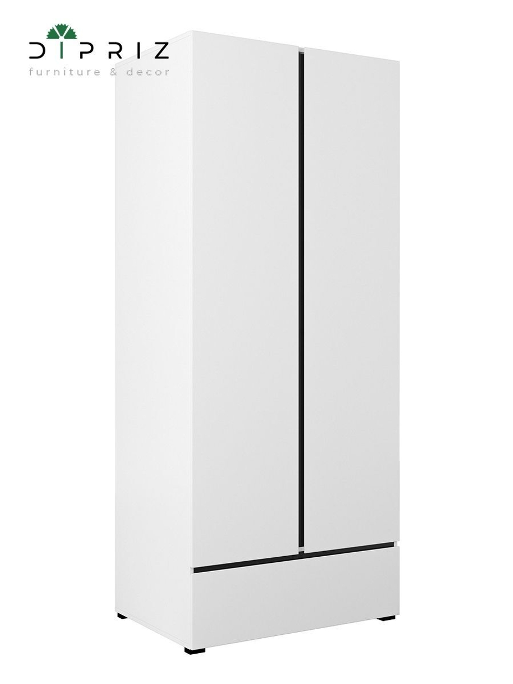 Шкаф Лайн 2дв+1ящ Н2100х890х595