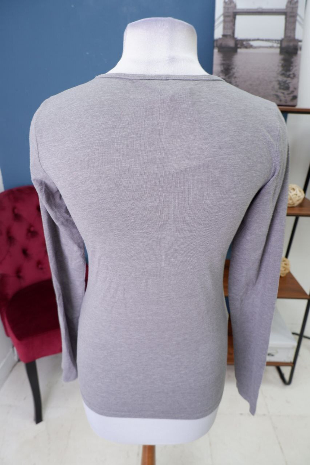 Джемпер трикотажный базовый 44 размер