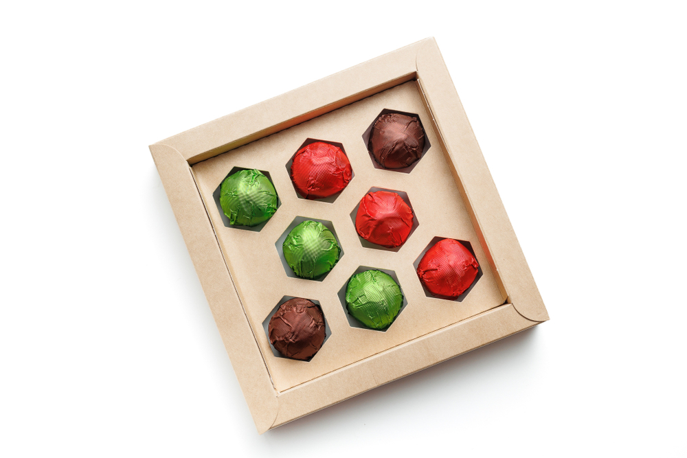 Кедровый грильяж с клюквой и сосновой шишкой, 120 гр