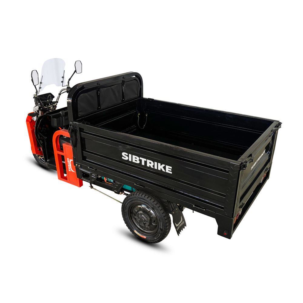 Грузовой электрический трицикл WHITE SIBERIA SIBTRIKE CARGO 1.6 2000W (60V/55Ah) фото №9