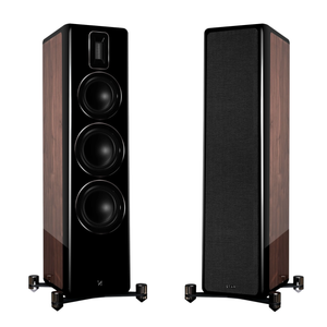 Напольная акустика Quad Revela 2 орех/черный лак