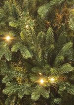 Елка с гирляндой встроенной «Юлия» (Литая хвоя) 185 см / 1,85 м