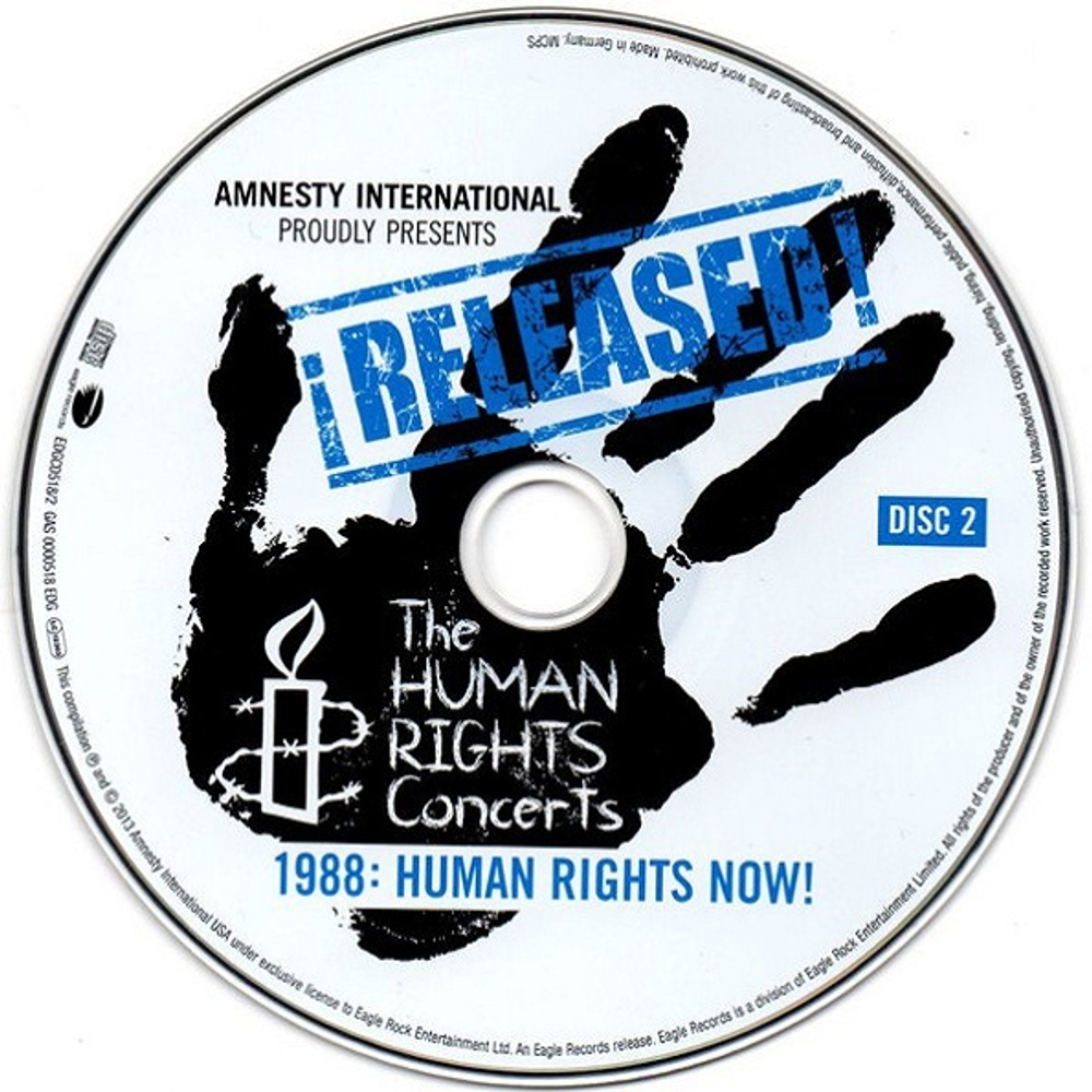 Сборник / Released! The Human Rights Concerts 1988: Human Rights Now! (2CD)