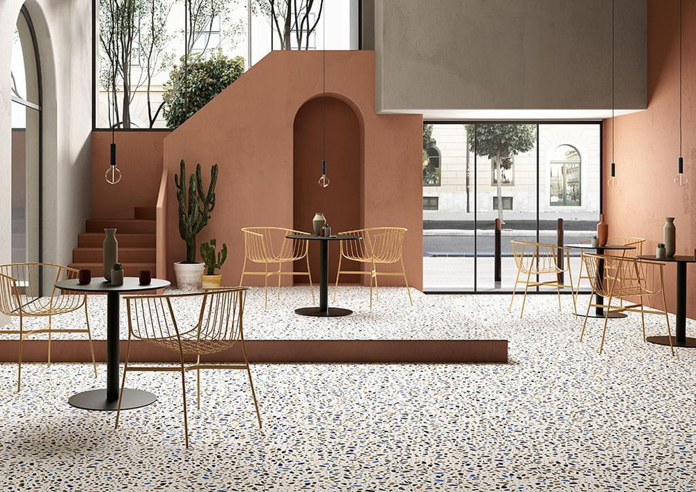 Fioranese Ceramica Ghiaia Maxi Bianco Lev 60x60