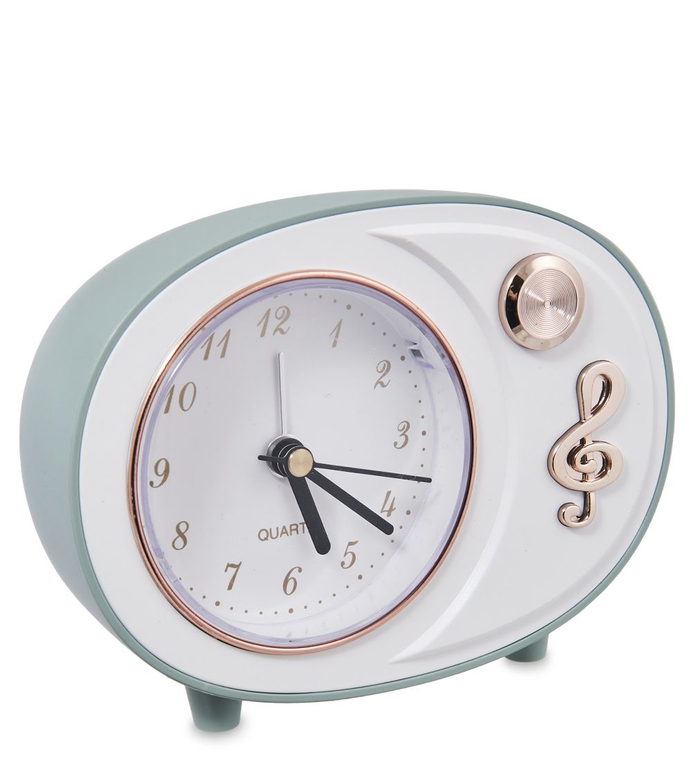 GAEM Art CL-28/1 Будильник «Скрипичный ключ» голубой