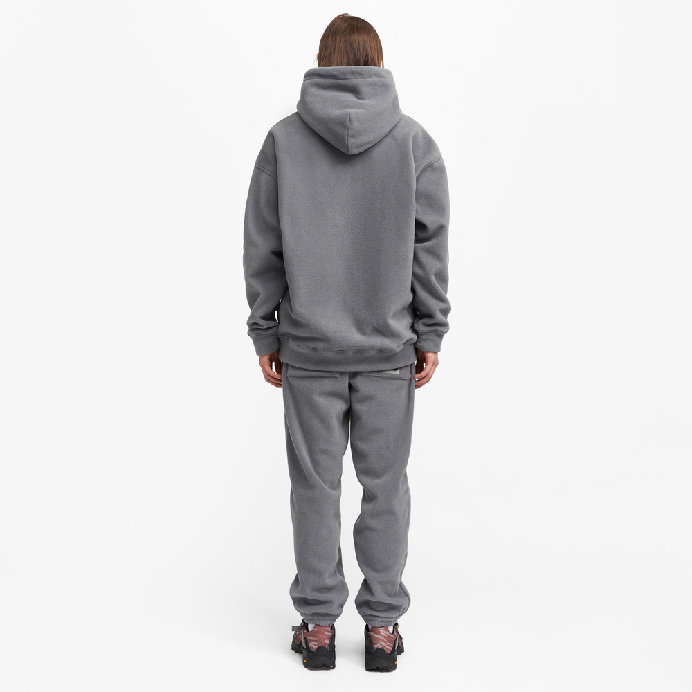 Худи "Fleece/Logo" Темно-серый