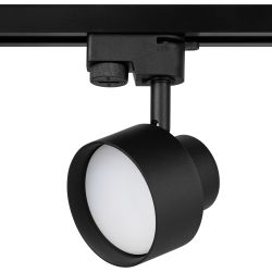 Трековый светильник однофазный ЭРА TR16 GX53 BK под лампу GX53 черный | Однофазные светильники под лампу