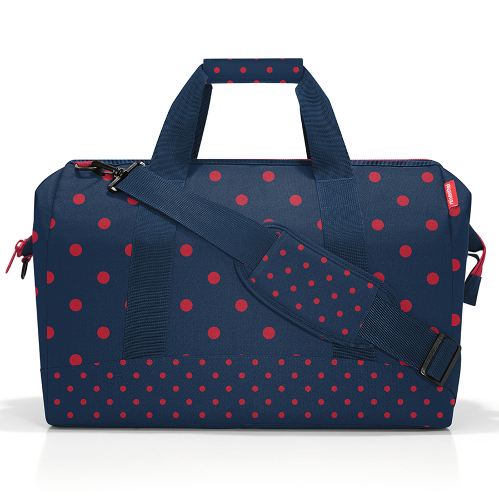 Сумка allrounder l mixed dots red