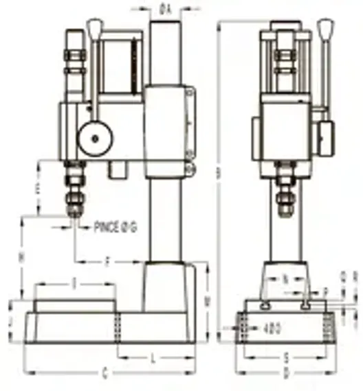 Станок для заточки концевых фрез GD-314