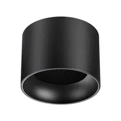 371010 OVER NT25 456 черный Светильник накладной IP20 GX53 12W 220-240V GEMINI