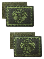 Нашивка петличная на липучке ЖДВ полевая