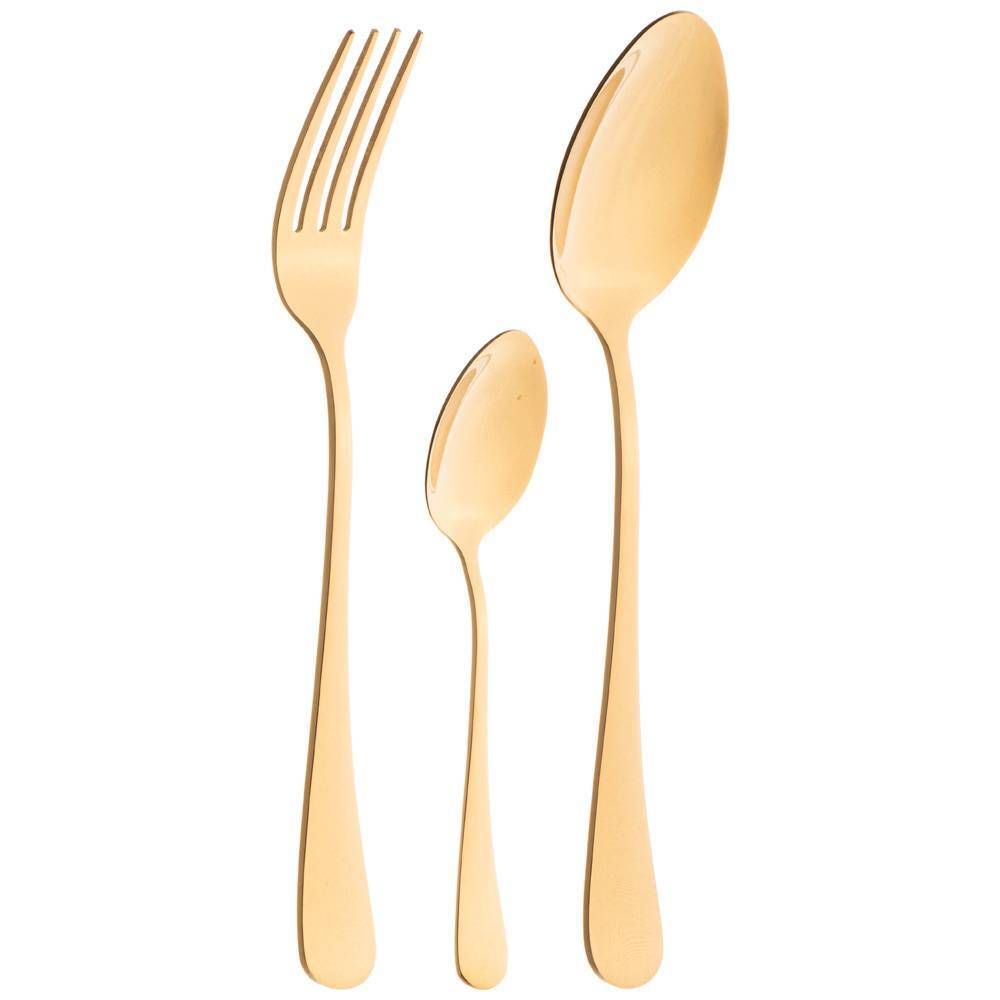 НАБОР СТОЛОВЫХ ПРИБОРОВ AGNESS НА 6 ПЕРСОН 18 ПР.В ДЕРЕВЯННОМ КЕЙСЕ