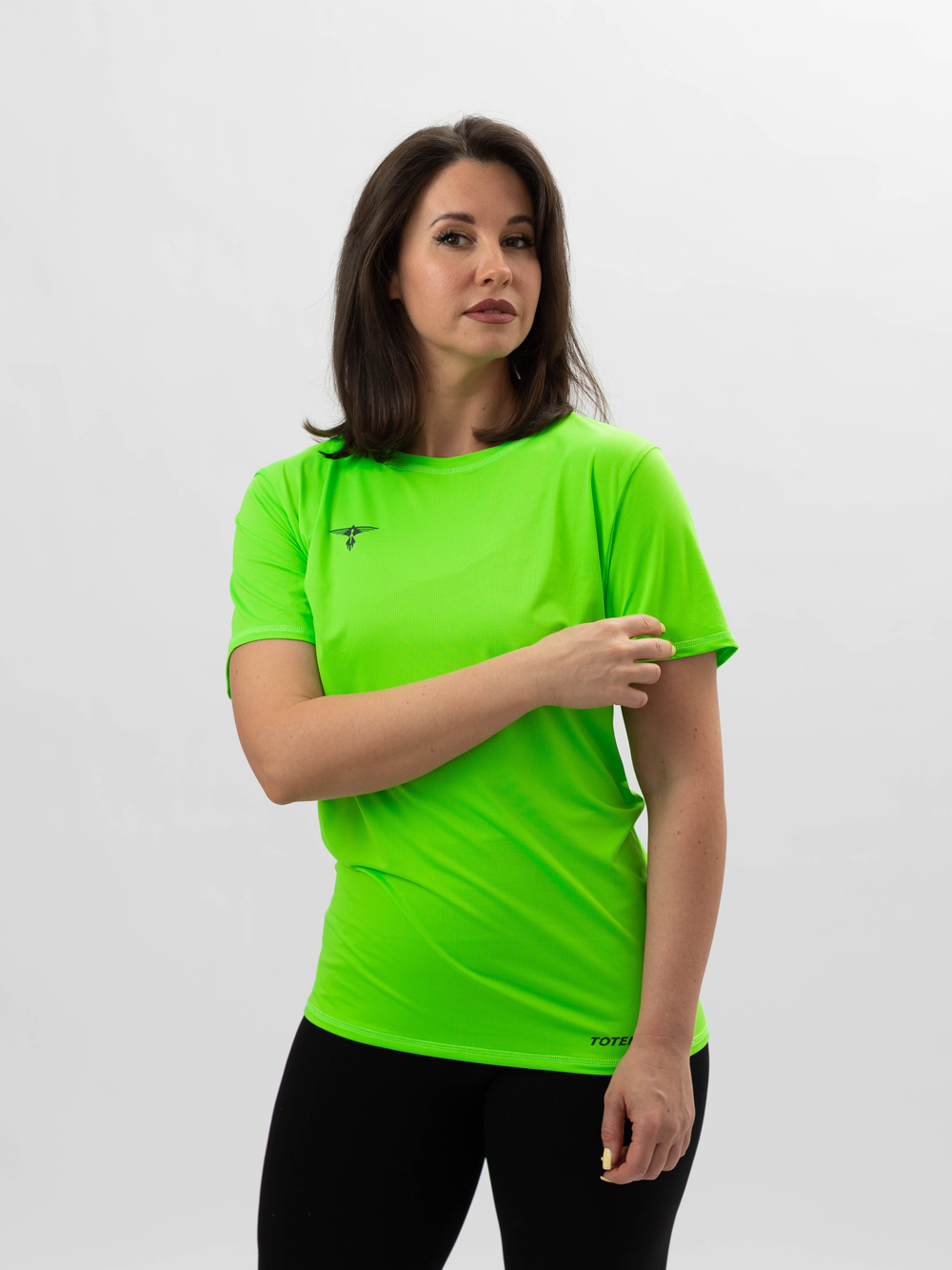 Футболка спортивная TOTEMIC CLO зеленый неон