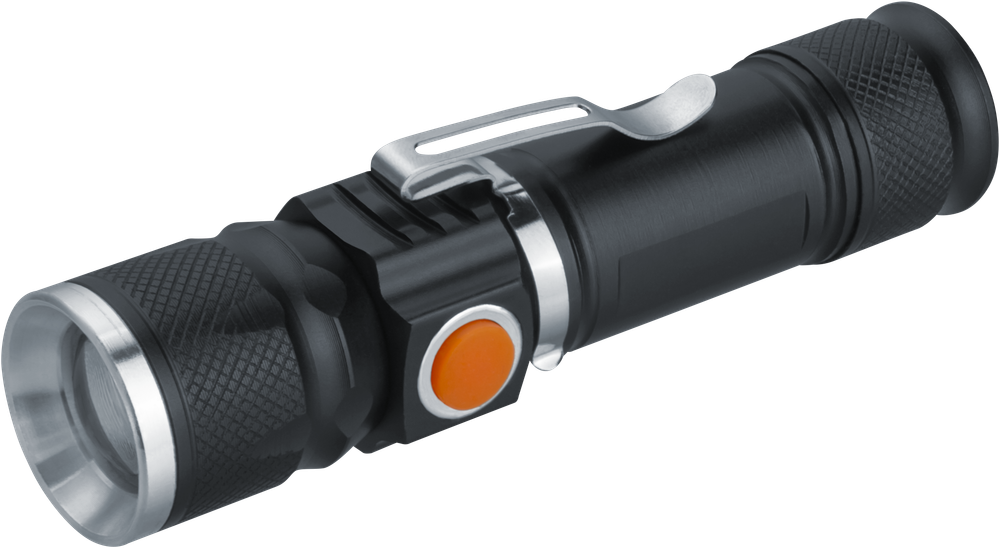 Фонарь Navigator 95 551 NPT-CM18-ACCU алюм.3 реж, 1LED 5Вт, Li-ion 3,7В, 1200мАч