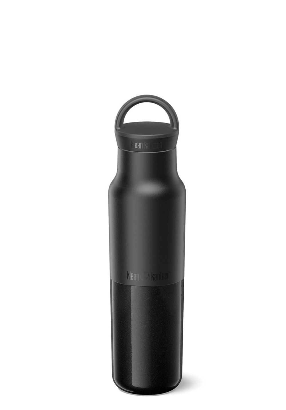 Термобутылка Klean Kanteen Rise Vac Classic Arch Loop 12oz (355 мл) Black