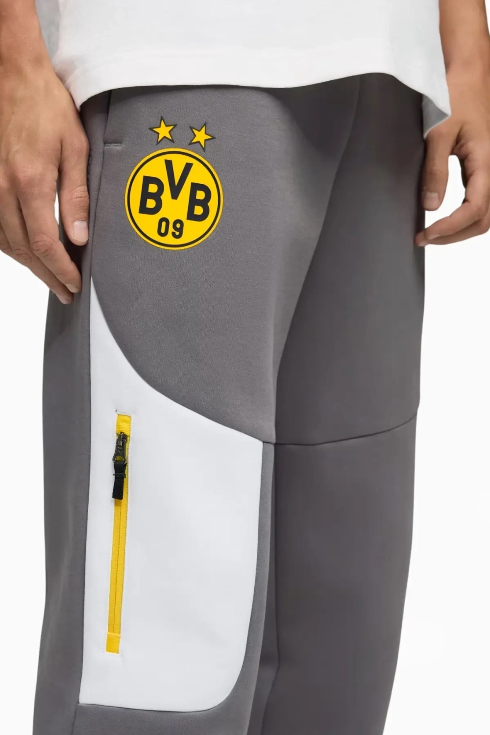 Штаны Puma Borussia Dortmund 25/26 Tech - серый