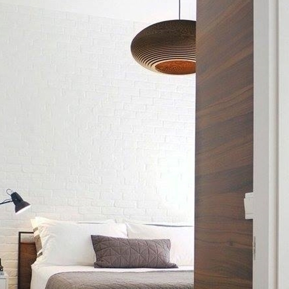 Pendant design lamp Sun Scraplight by Graypants D40