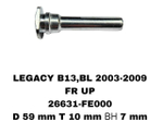 НАПРАВЛЯЮШИЙ СУПОРТА LEGACY B13,BL 2003-2009