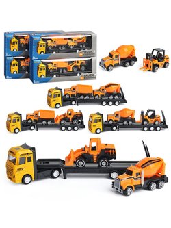 Набор детский Автовоз со строительной техникой (TQ66B-5)