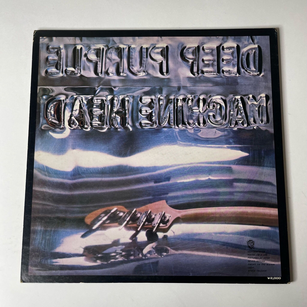Винтажная виниловая пластинка LP Deep Purple Machine Head (Japan 1972) (No Obi) 1 Press Болотный Ворнер