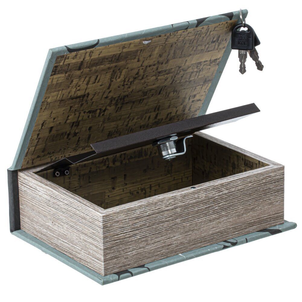 GAEM Шкатулка-книга c замком, L16 W7 H22 см