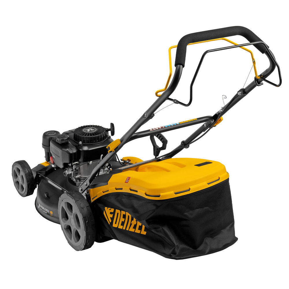 Газонокосилка бензиновая GLR-510SP-ZS, 171 см3, ширина 51 см, привод, травосборник 65 л// Denzel