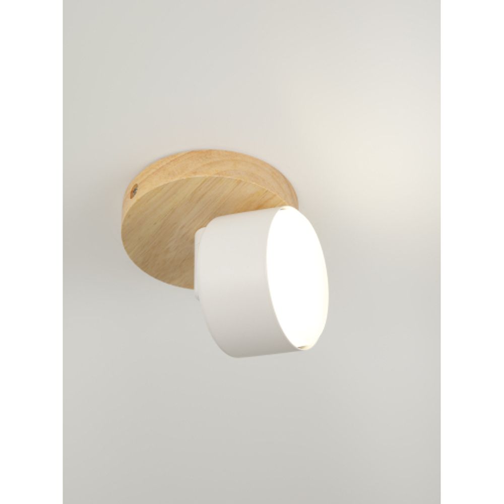 Светильник настенно-потолочный спот Rivoli Vivian 7078-701 1хGX53 15 Вт поворотный | Споты-Подсветки