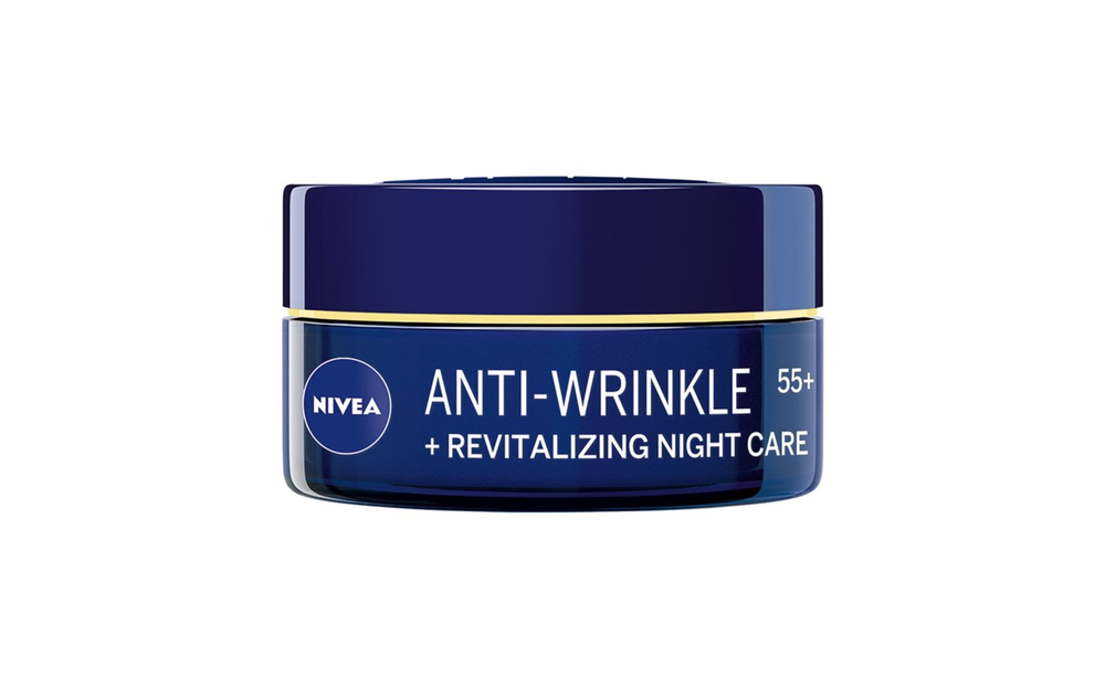 Nivea Revitalizing - обновляющий ночной крем против морщин /  55+ 50  ml  / GTIN 9005800290881