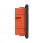 Щиток встраиваемый с дверцей 8 мод.,IP41, черный, с клеммным блоком 63А