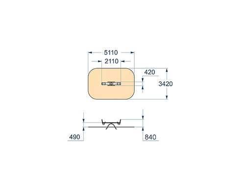 Качалка-балансир «Малая» (4102)