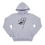 Толстовка "Силуэт Ротвейлера"