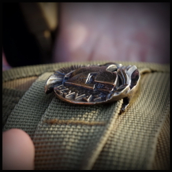 Клипса для системы MOLLE "Спарта" , латунь