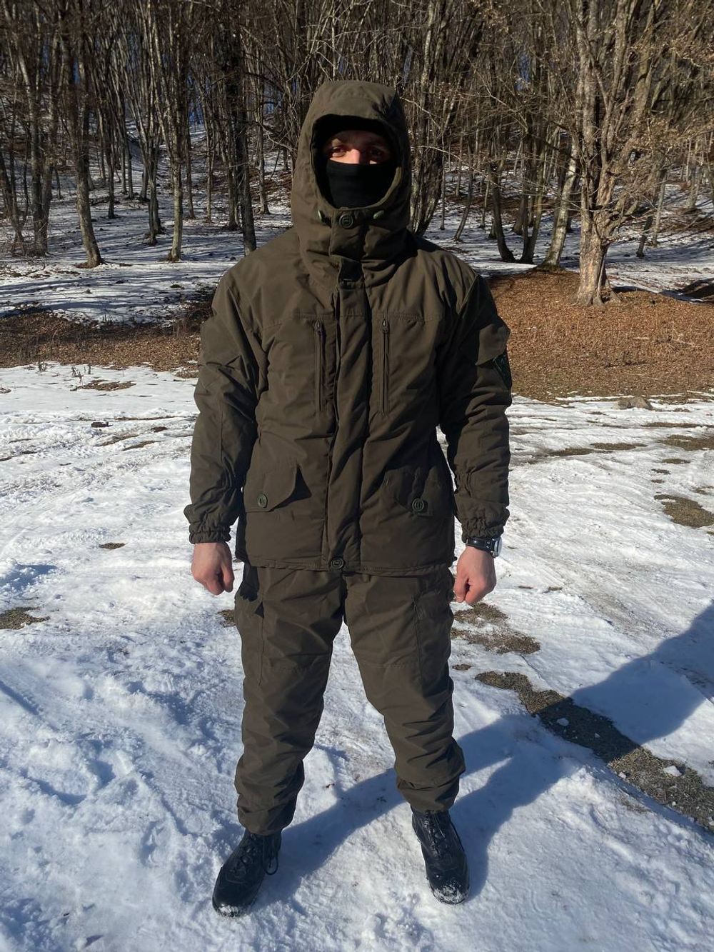 Костюм Горка 5 зима мембранный / браун