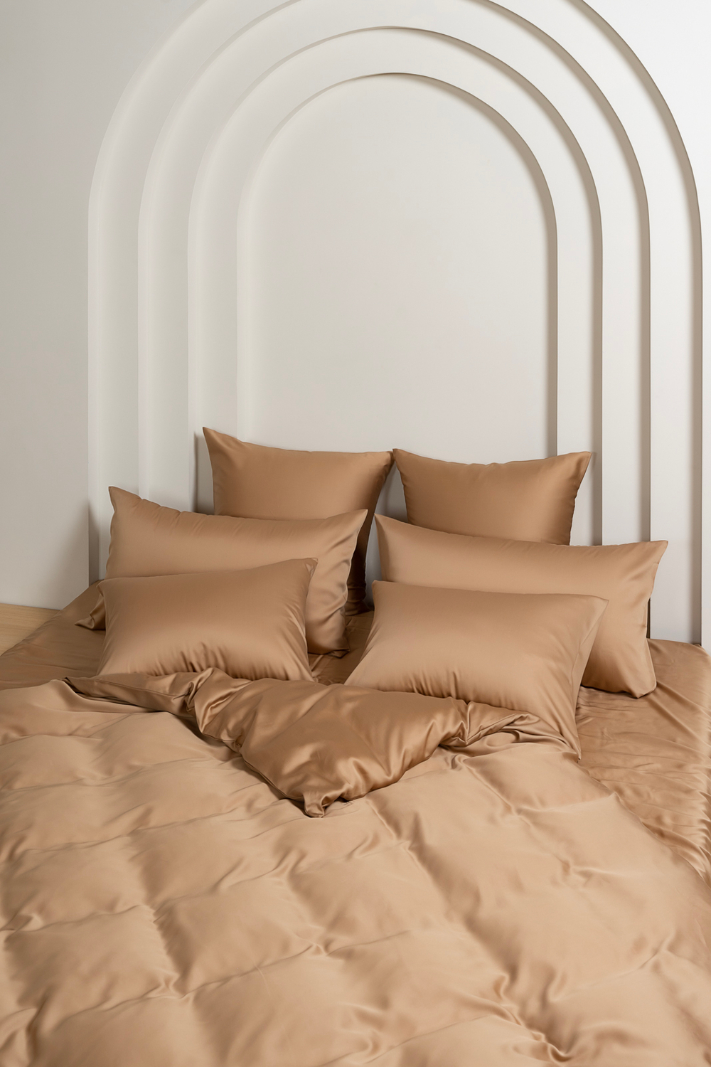 Пододеяльник 200х200 German Grass Sand Brilliant песочно-бежевый